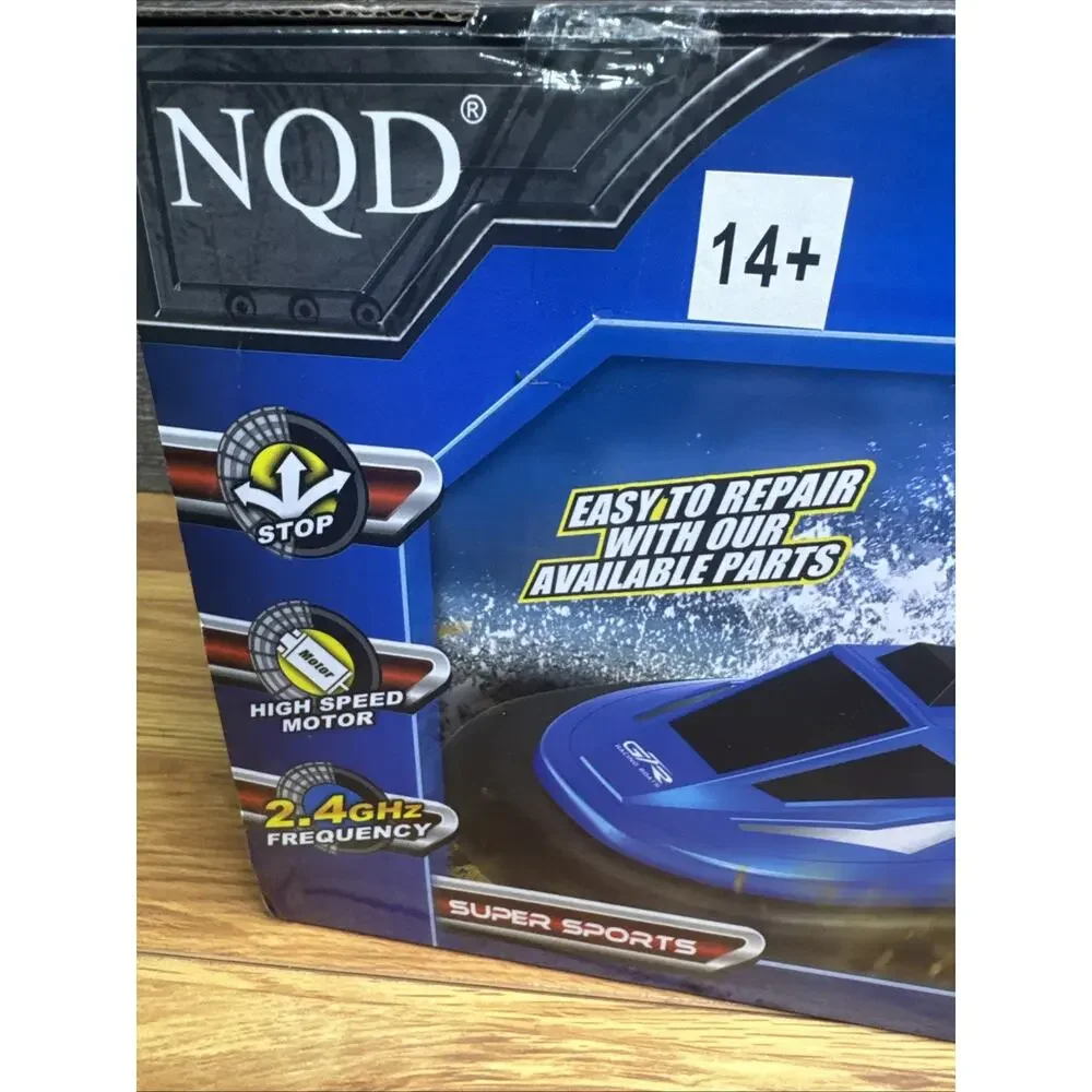 NQD 757 Series Radio Control Hovercraft Super Sports 1:10 Scale 2.4GHz Red Boat